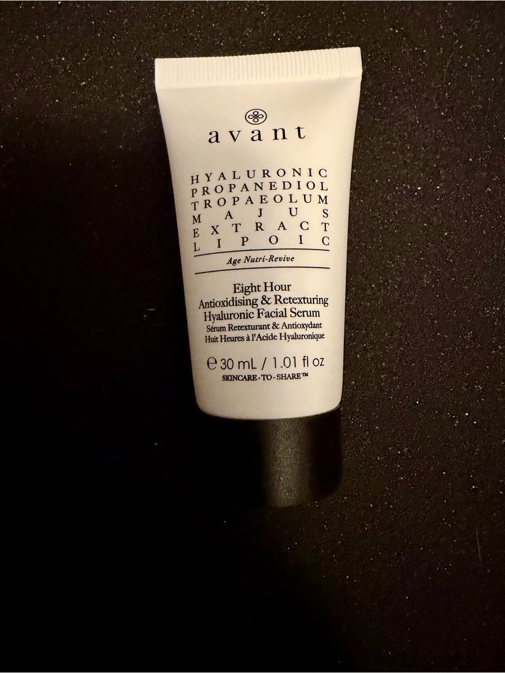 Avant Eight Hour Retexturing & Anti-Oxidising Hyaluronic Facial Serum NEW